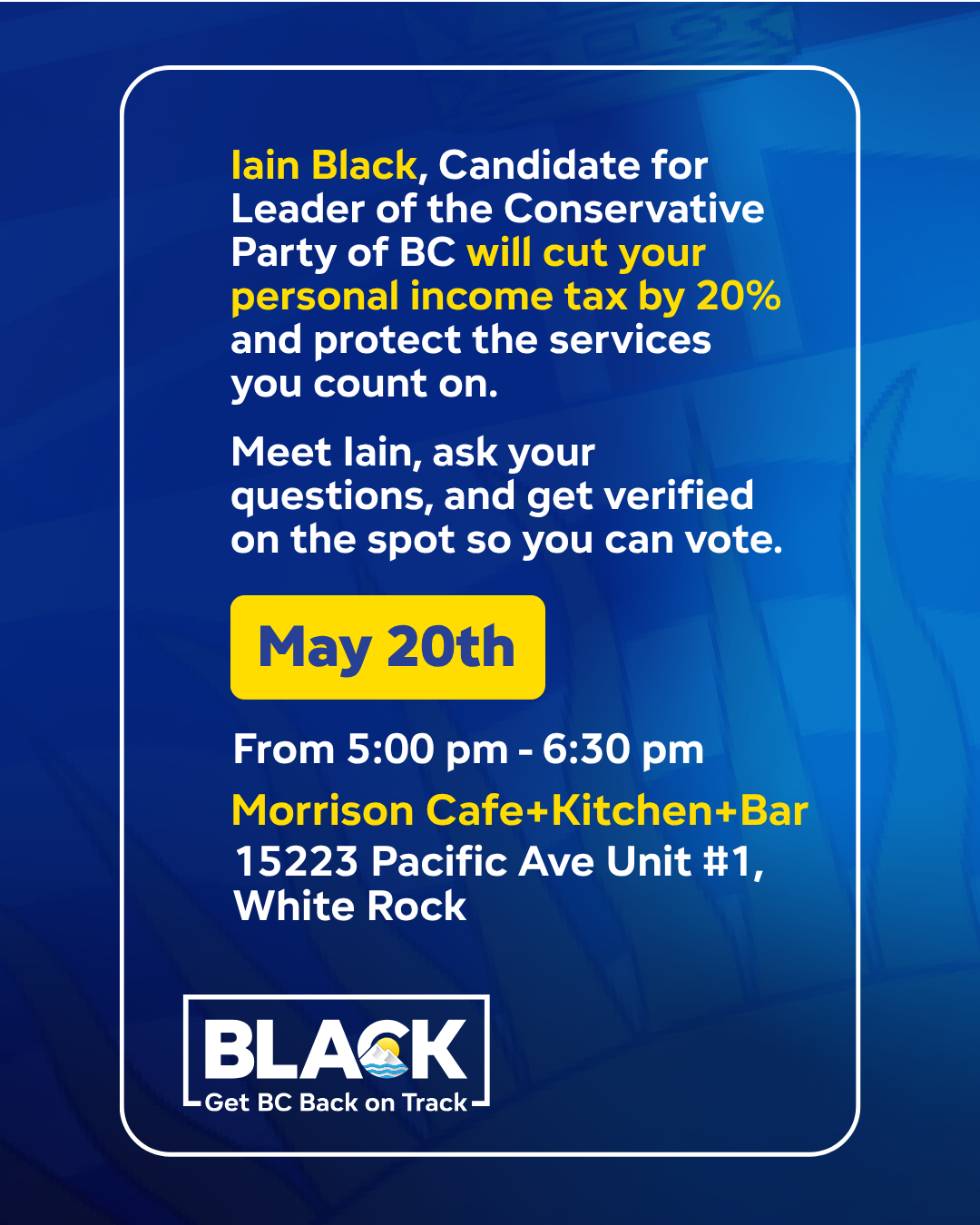 A Conversation with Iain Black